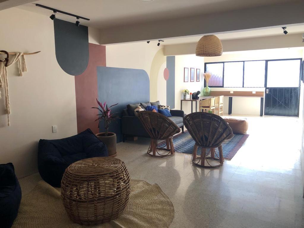 Апартаменти Casa Cronica Oaxaca Екстер'єр фото